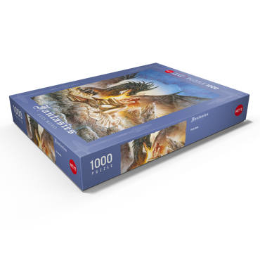 Firebreath - Luis Royo - Fantasies 1000 Puzzle Schachtel Ansicht1