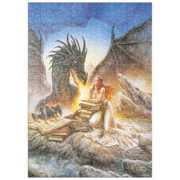 puzzleplate Firebreath - Luis Royo - Fantasies 500 Puzzle