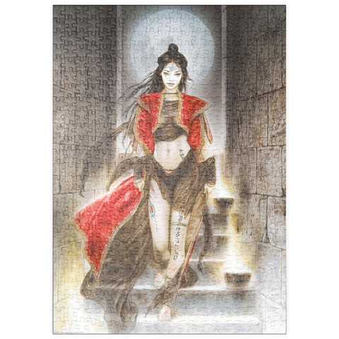puzzleplate Stairs - Luis Royo - Dead Moon 500 Puzzle