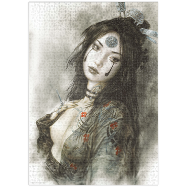 puzzleplate Sadness - Luis Royo - Dead Moon 1000 Puzzle