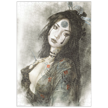 puzzleplate Sadness - Luis Royo - Dead Moon 500 Puzzle