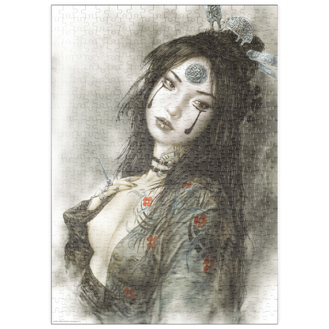 puzzleplate Sadness - Luis Royo - Dead Moon 500 Puzzle