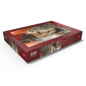 Darstellung des Puzzle Motivs Back - Luis Royo - Dead Moon - Puzzleteile: 500