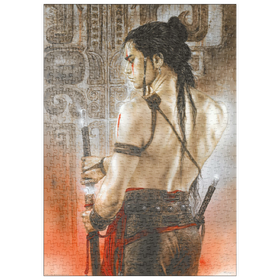 Darstellung des Puzzle Motivs Back - Luis Royo - Dead Moon - Puzzleteile: 500
