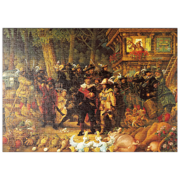 puzzleplate Rembrandt 500 Puzzle