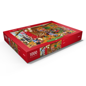 Darstellung des Puzzle Motivs Birthday - Jean-Jacques Loup - Cartoon Classics - Puzzleteile: 1000