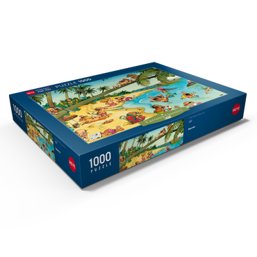 Beachies - Jean-Jacques Loup - Cartoon Classics 1000 Puzzle Schachtel Ansicht1