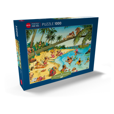 Beachies - Jean-Jacques Loup - Cartoon Classics 1000 Puzzle Schachtel Ansicht2