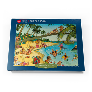 Beachies - Jean-Jacques Loup - Cartoon Classics 1000 Puzzle Schachtel Ansicht3