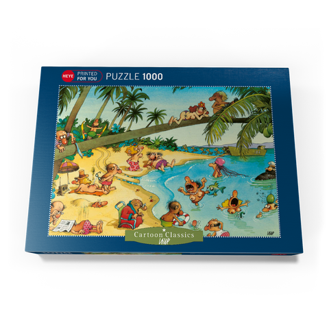 Beachies - Jean-Jacques Loup - Cartoon Classics 1000 Puzzle Schachtel Ansicht3
