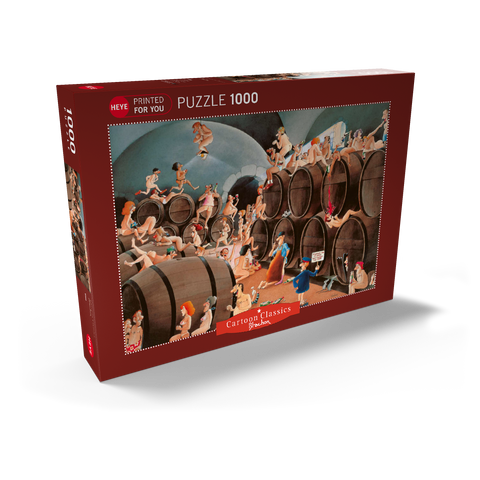 Vino - Blachon - Cartoon Classics 1000 Puzzle Schachtel Ansicht2