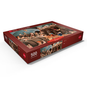 Alternative Darstellung des Puzzle-Motivs Vino - Blachon - Cartoon Classics – Puzzleteile: 500