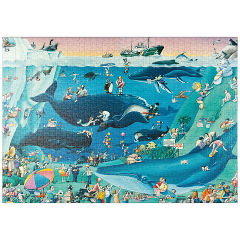 puzzleplate Ocean - Blachon - Cartoon Classics 1000 Puzzle