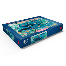 Darstellung des Puzzle Motivs Ocean - Blachon - Cartoon Classics - Puzzleteile: 500