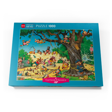 Playground - Jean-Jacques Loup - Cartoon Classics 1000 Puzzle Schachtel Ansicht3