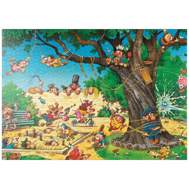 puzzleplate Playground - Jean-Jacques Loup - Cartoon Classics 1000 Puzzle