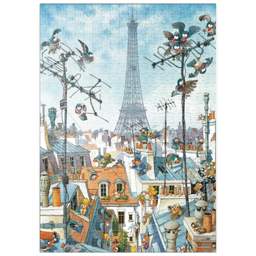 puzzleplate Eiffel Tower 500 Puzzle