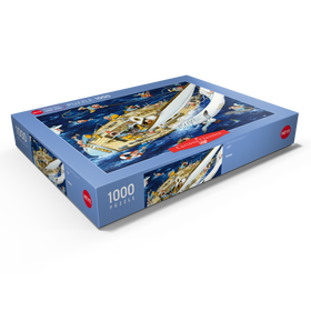 Darstellung des Puzzle Motivs Sailors - Jean-Jacques Loup - Cartoon Classics - Puzzleteile: 1000