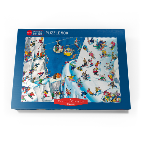 Snowboards 500 Puzzle Schachtel Ansicht3