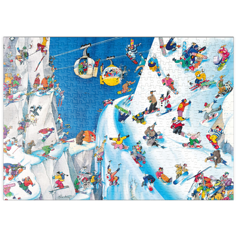 puzzleplate Snowboards 500 Puzzle