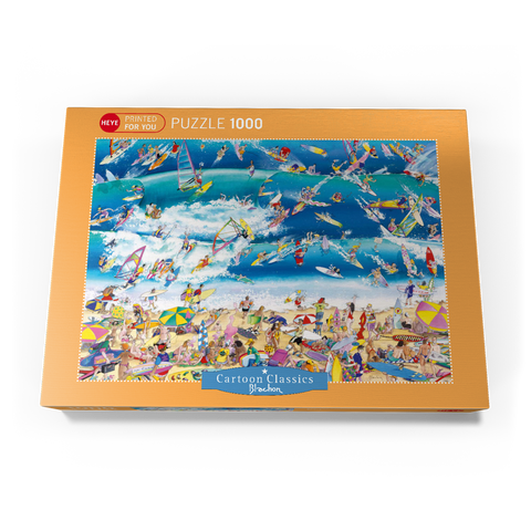 Surfing - Blachon - Cartoon Classics 1000 Puzzle Schachtel Ansicht3