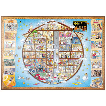 puzzleplate Hotel World - Hugo Prades 1000 Puzzle