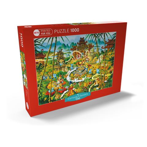 Peking Duck - Michael Ryba - Cartoon Classics 1000 Puzzle Schachtel Ansicht2