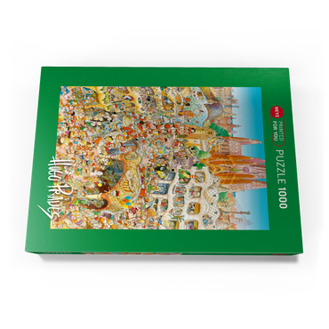 Barcelona - Hugo Prades 1000 Puzzle Schachtel Ansicht3