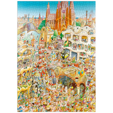 puzzleplate Barcelona - Hugo Prades 1000 Puzzle