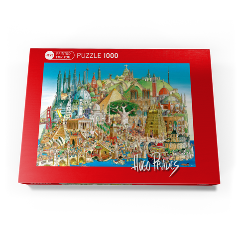Global City - Hugo Prades 1000 Puzzle Schachtel Ansicht3