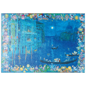 Darstellung des Puzzle-Motivs Cats in Venice - Sven Hartmann – Puzzleteile: 200