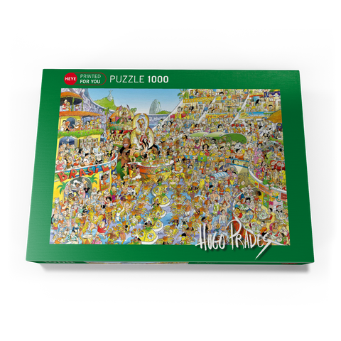 Carnival in Rio - Hugo Prades 1000 Puzzle Schachtel Ansicht3