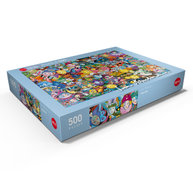 Darstellung des Puzzle Motivs Masquerade - Sven Hartmann - Puzzleteile: 500