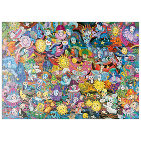 Darstellung des Puzzle Motivs Masquerade - Sven Hartmann - Puzzleteile: 500