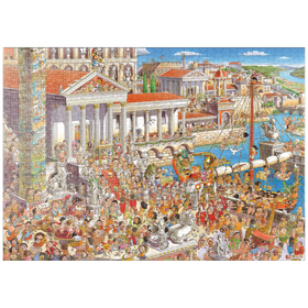 Darstellung des Puzzle-Motivs Ancient Rome - Hugo Prades – Puzzleteile: 1000