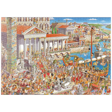 puzzleplate Ancient Rome - Hugo Prades 1000 Puzzle