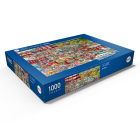 Alternative Darstellung des Puzzle-Motivs Flea Market - Christoph Schöne – Puzzleteile: 1000
