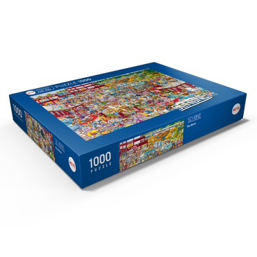 Flea Market - Christoph Schöne 1000 Puzzle Schachtel Ansicht1