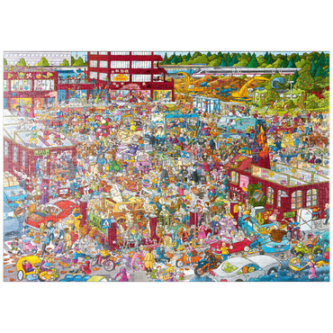 puzzleplate Flea Market - Christoph Schöne 1000 Puzzle