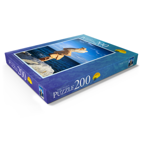 Alternative Darstellung des Puzzle-Motivs Steinturm – Puzzleteile: 200
