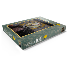 Darstellung des Puzzle Motivs 10 vor Storch - Puzzleteile: 100