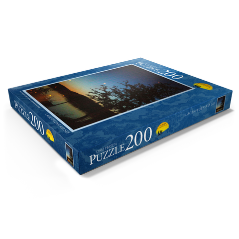 Lagerfeuer am See 200 Puzzle Schachtel Ansicht1