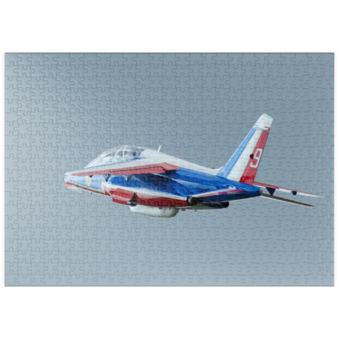 puzzleplate Dassault / Dornier Alpha Jet - Patrouille de France 500 Puzzle