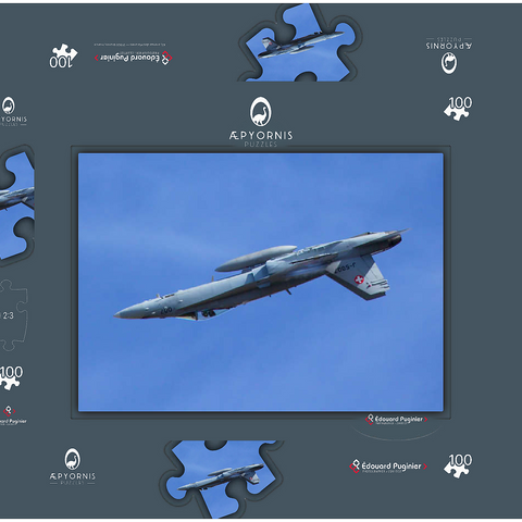 McDonnell Douglas - Boeing F/A-18C Hornet 100 Puzzle Schachtel 3D Modell