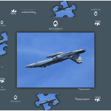 McDonnell Douglas - Boeing F/A-18C Hornet 200 Puzzle Schachtel 3D Modell