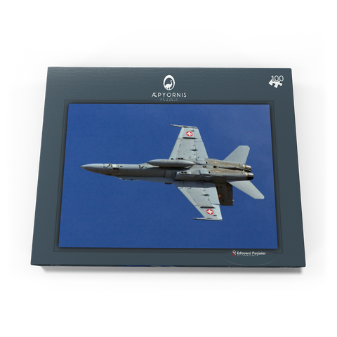 McDonnell Douglas - Boeing F/A-18C Hornet 100 Puzzle Schachtel Ansicht3