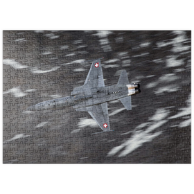 Darstellung des Puzzle Motivs Northrop F-5E Tiger II - Puzzleteile: 500