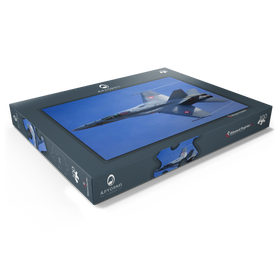 Darstellung des Puzzle Motivs Boeing F/A-18C Hornet - Puzzleteile: 100