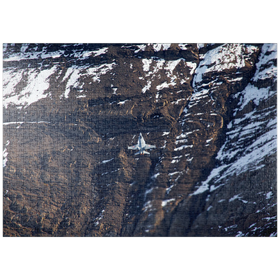 Darstellung des Puzzle Motivs Am Berghang - Puzzleteile: 1000