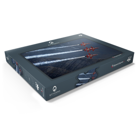 Darstellung des Puzzle Motivs Swiss Patrol, Northrop F-5E Tiger II - Puzzleteile: 100